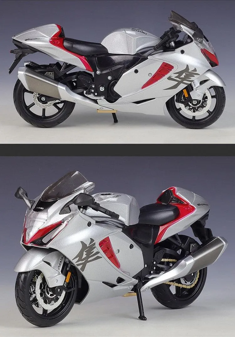 1:12 Suzuki 2022 Hayabusa Motorcycle Alloy Car