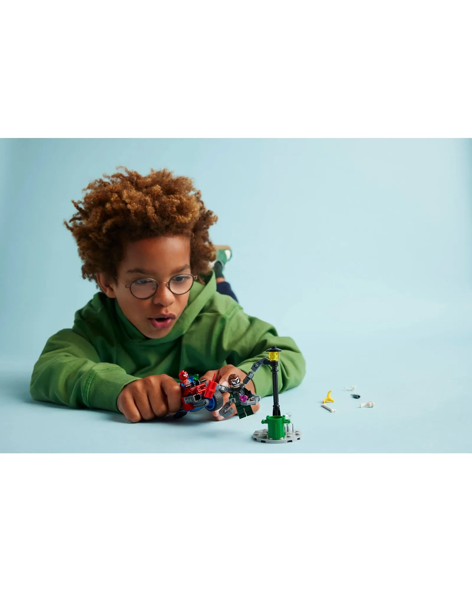 76275 Motorcycle Chase: Spider-Man vs. Doc Ock