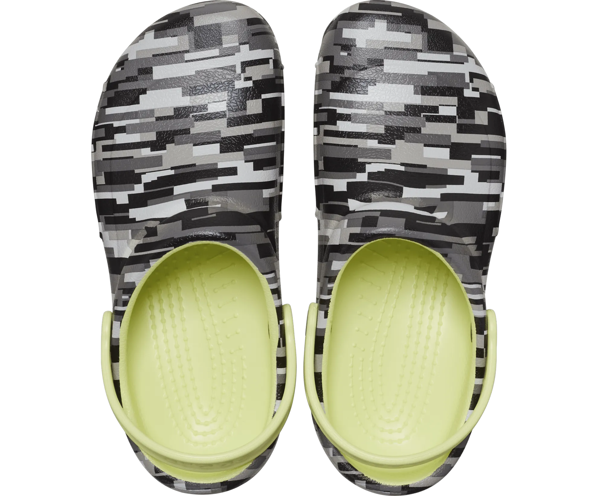 Bistro Graphic Clog - black/lime