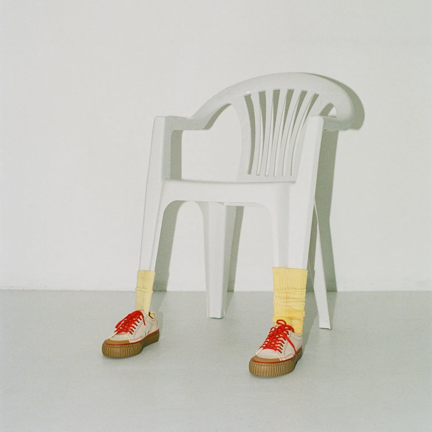 Off-White and Red Buddy x CC Hemp Designer Sneakers