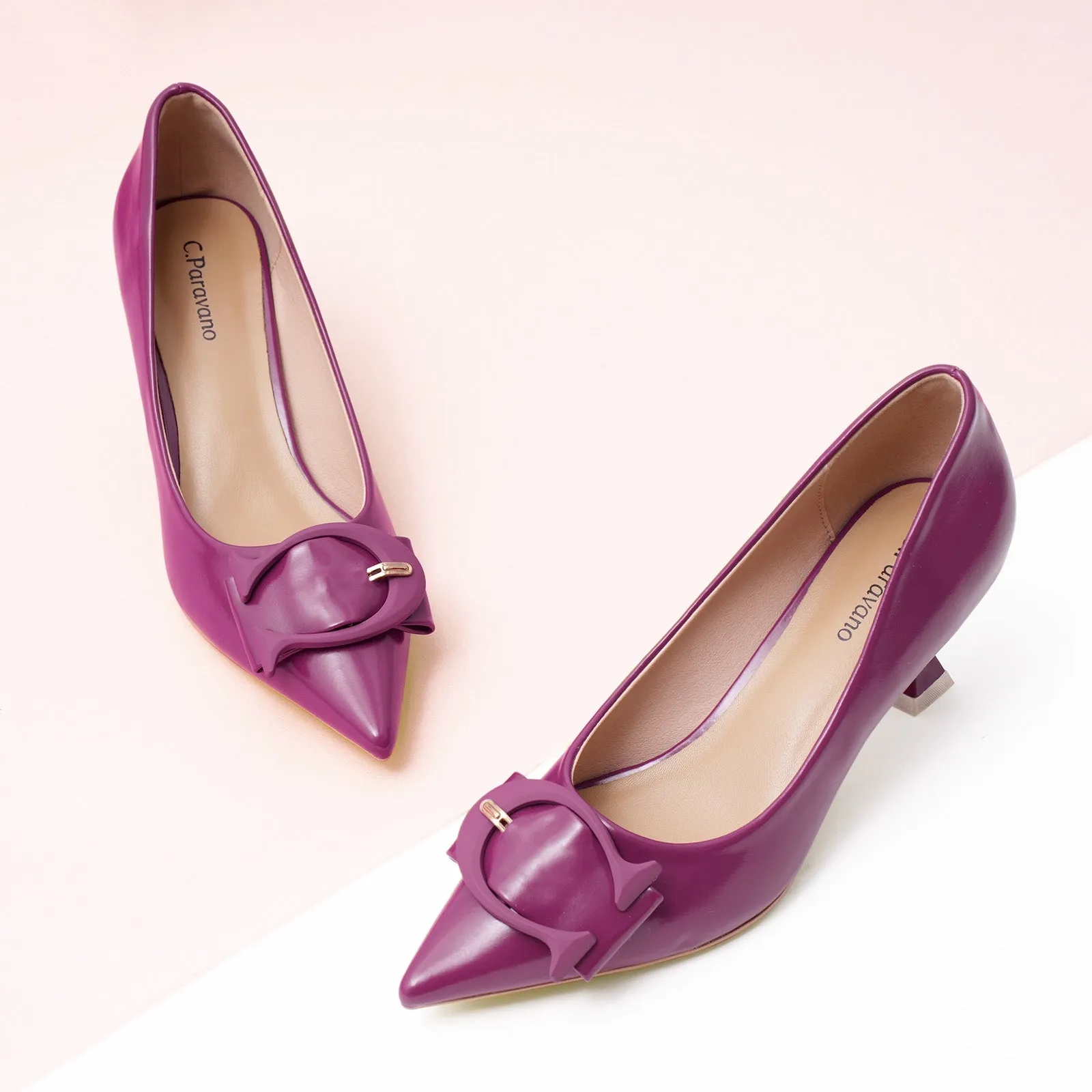 C Buckle Pumps (Olivia)