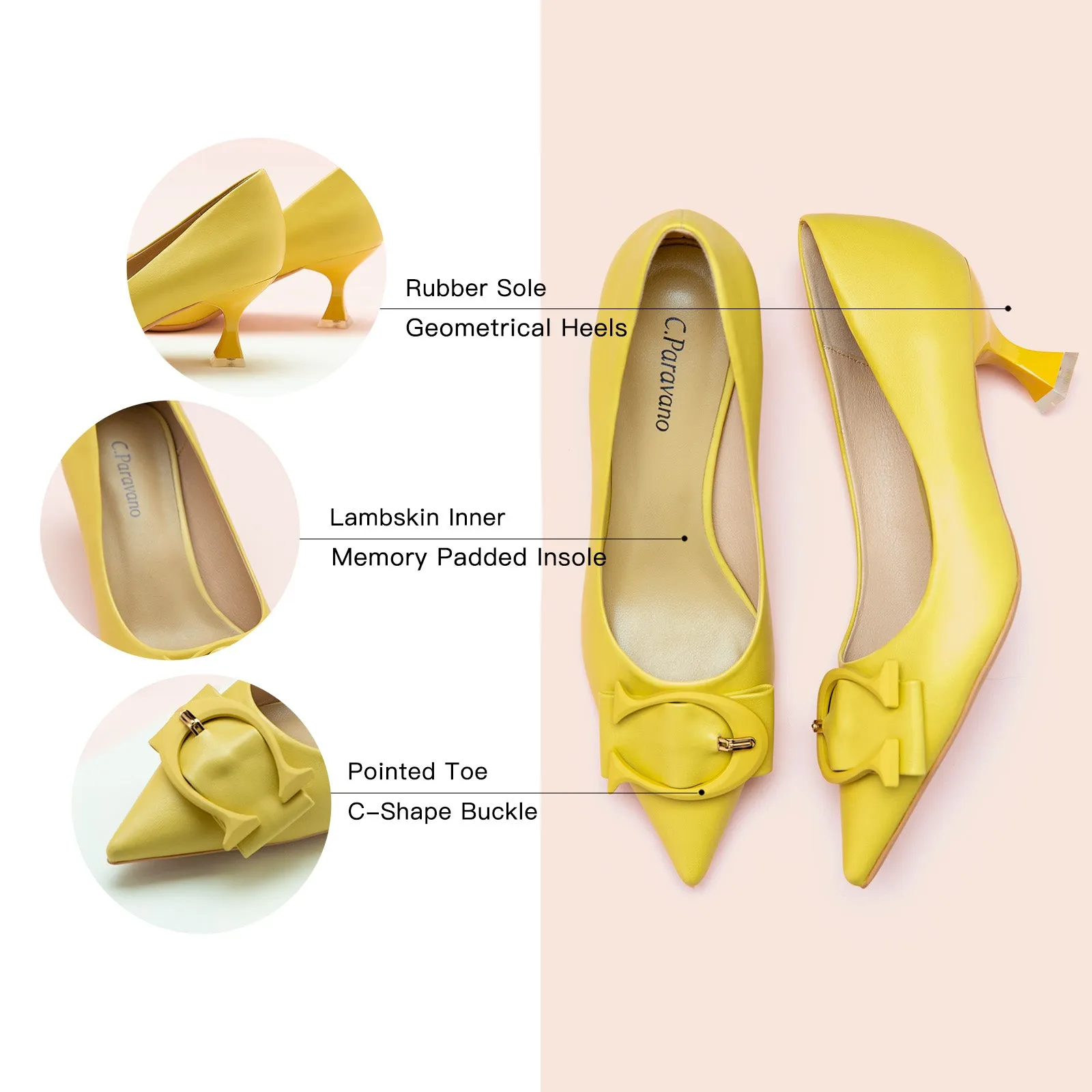 C Buckle Pumps (Olivia)