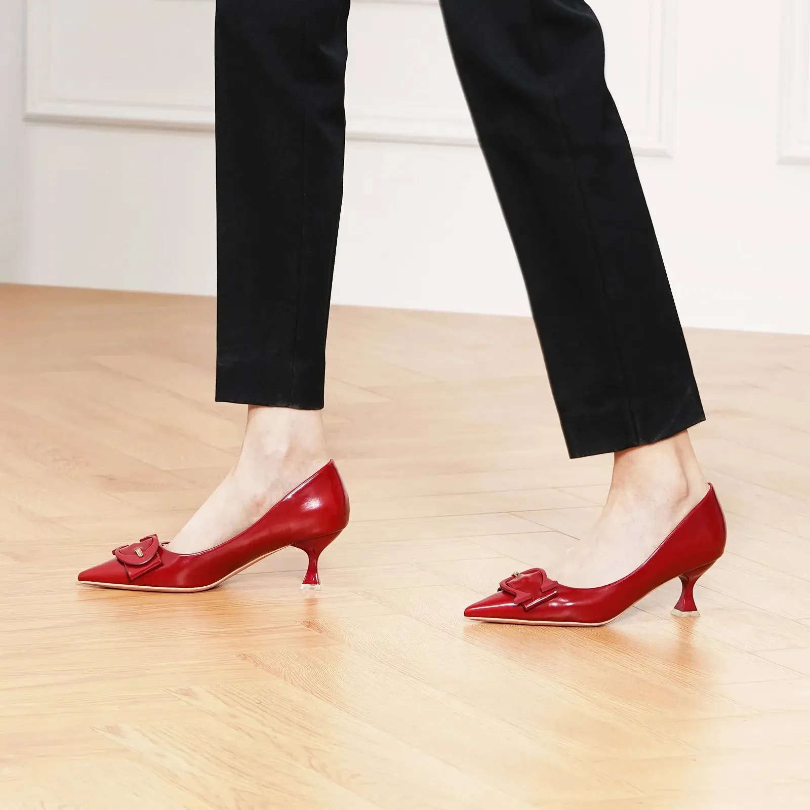 C Buckle Pumps (Olivia)
