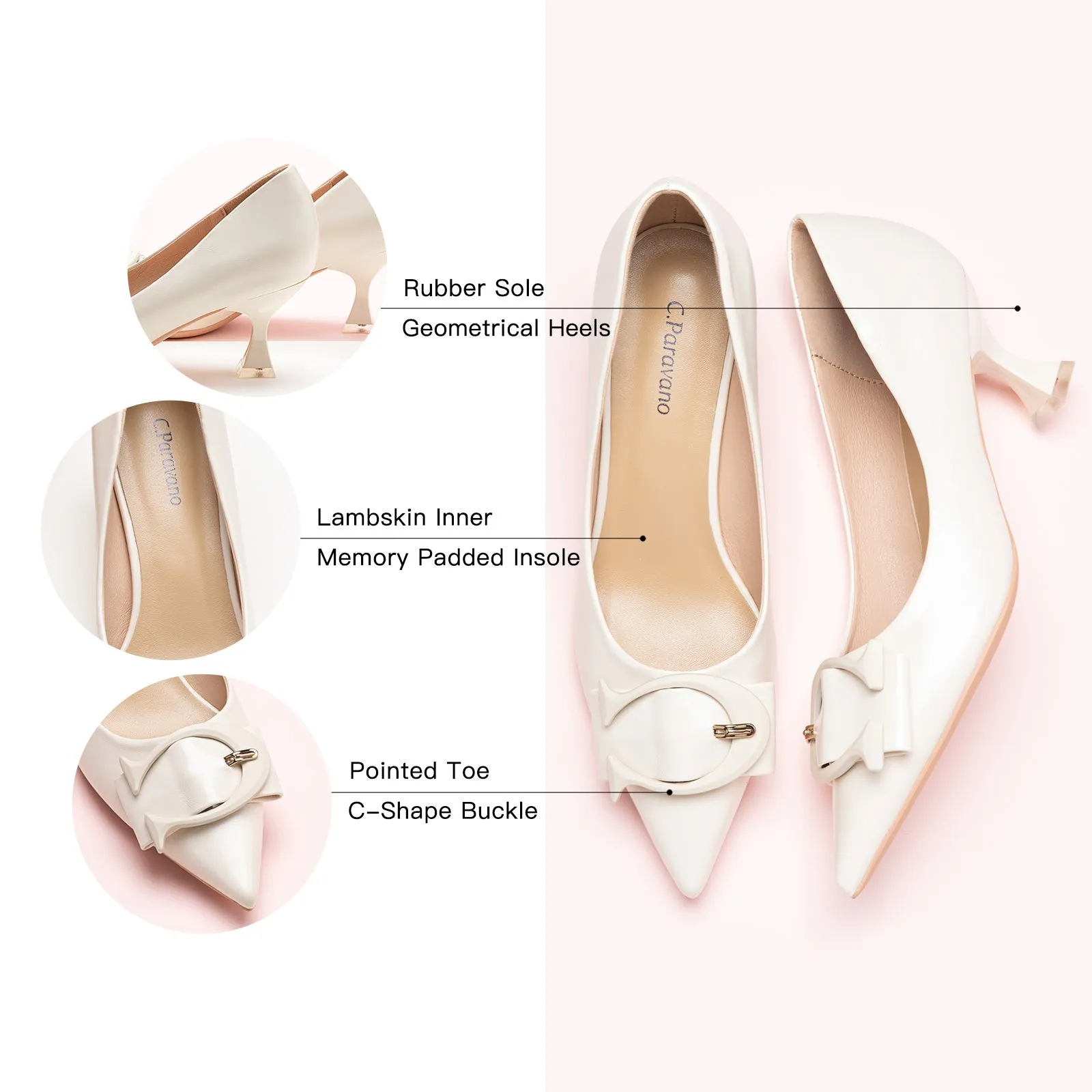 C Buckle Pumps (Olivia)