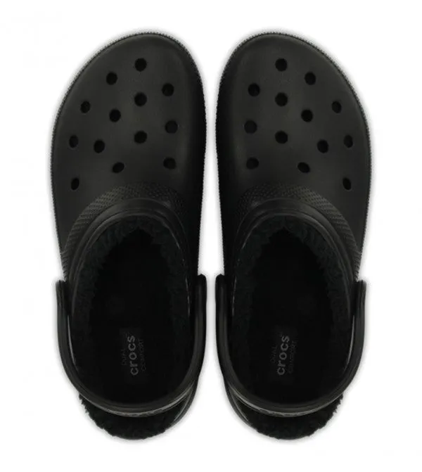 Classic Lined Clog - Black/ Black