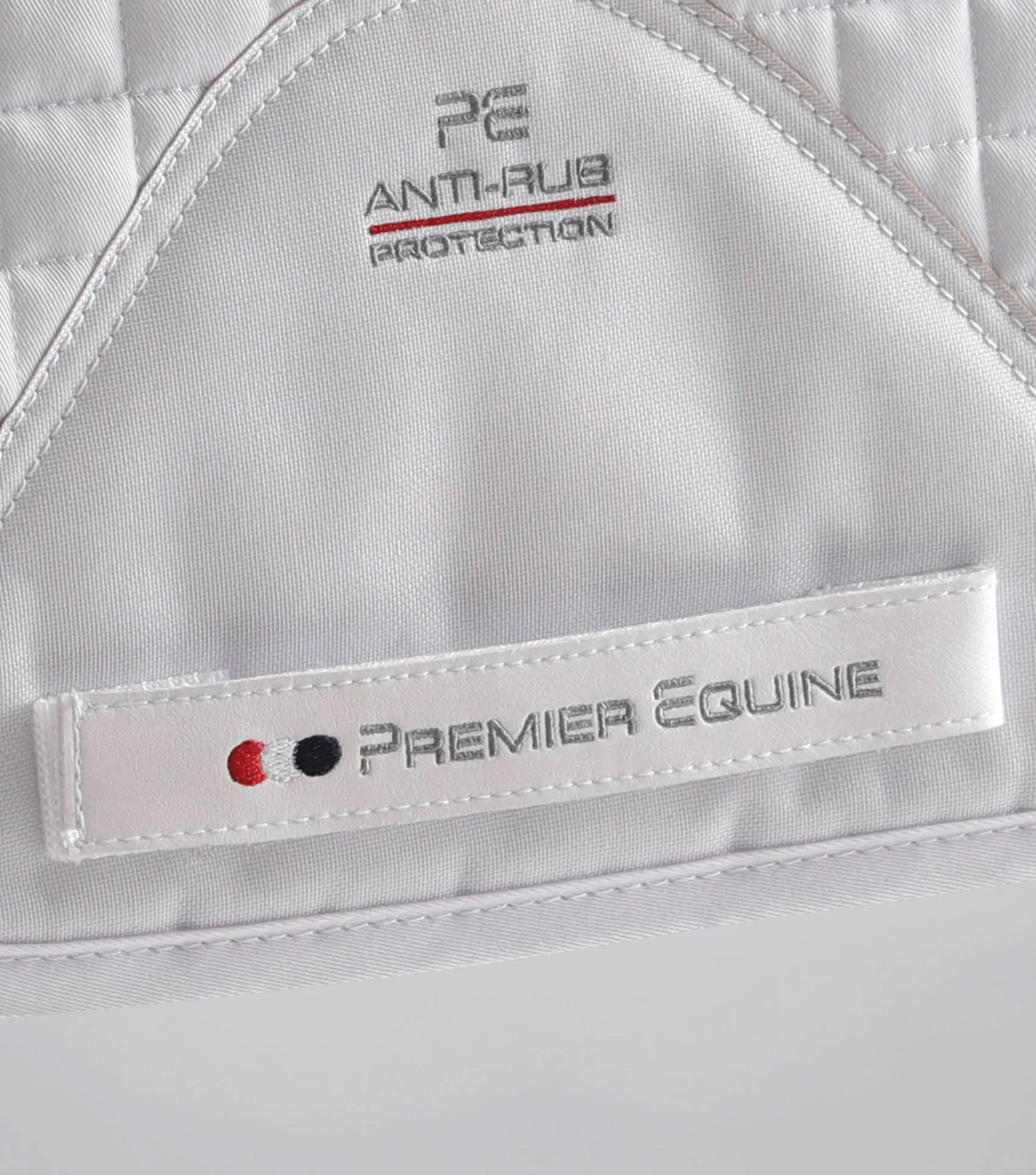 Close Contact Cotton Dressage Saddle Pad White