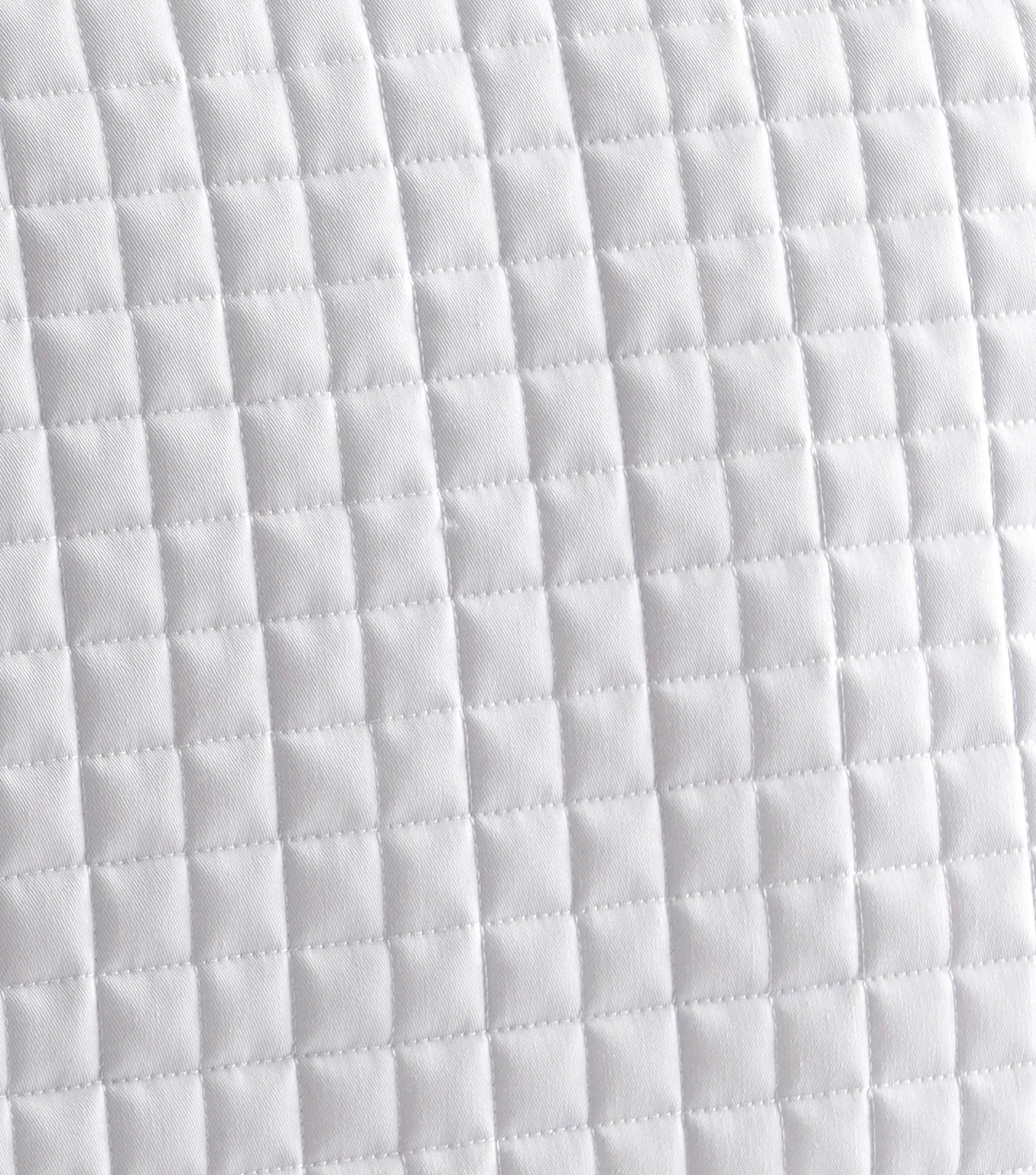 Close Contact Cotton Dressage Saddle Pad White