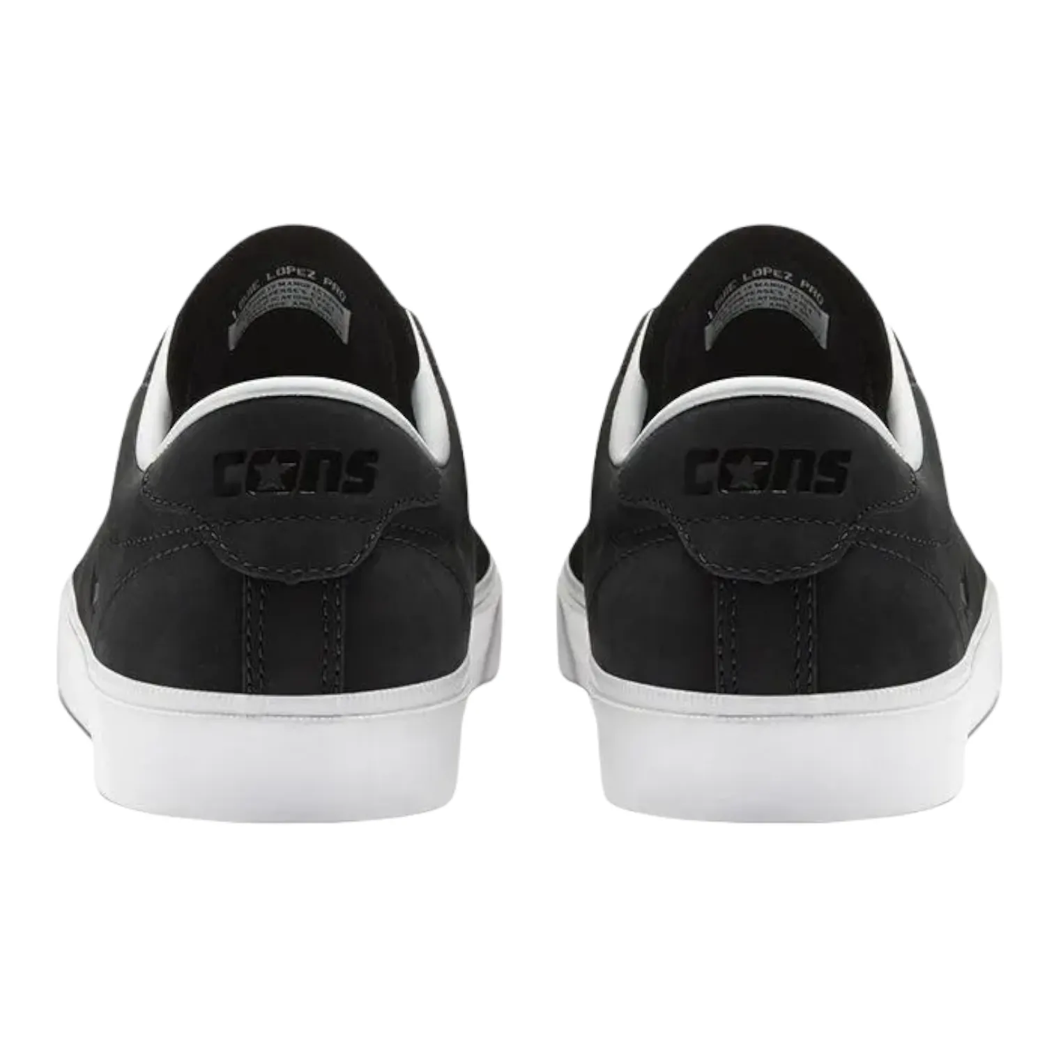 CONVERSE CONS LOUIE LOPEZ PRO LEATHER OX (BLACK/BLACK/WHITE)