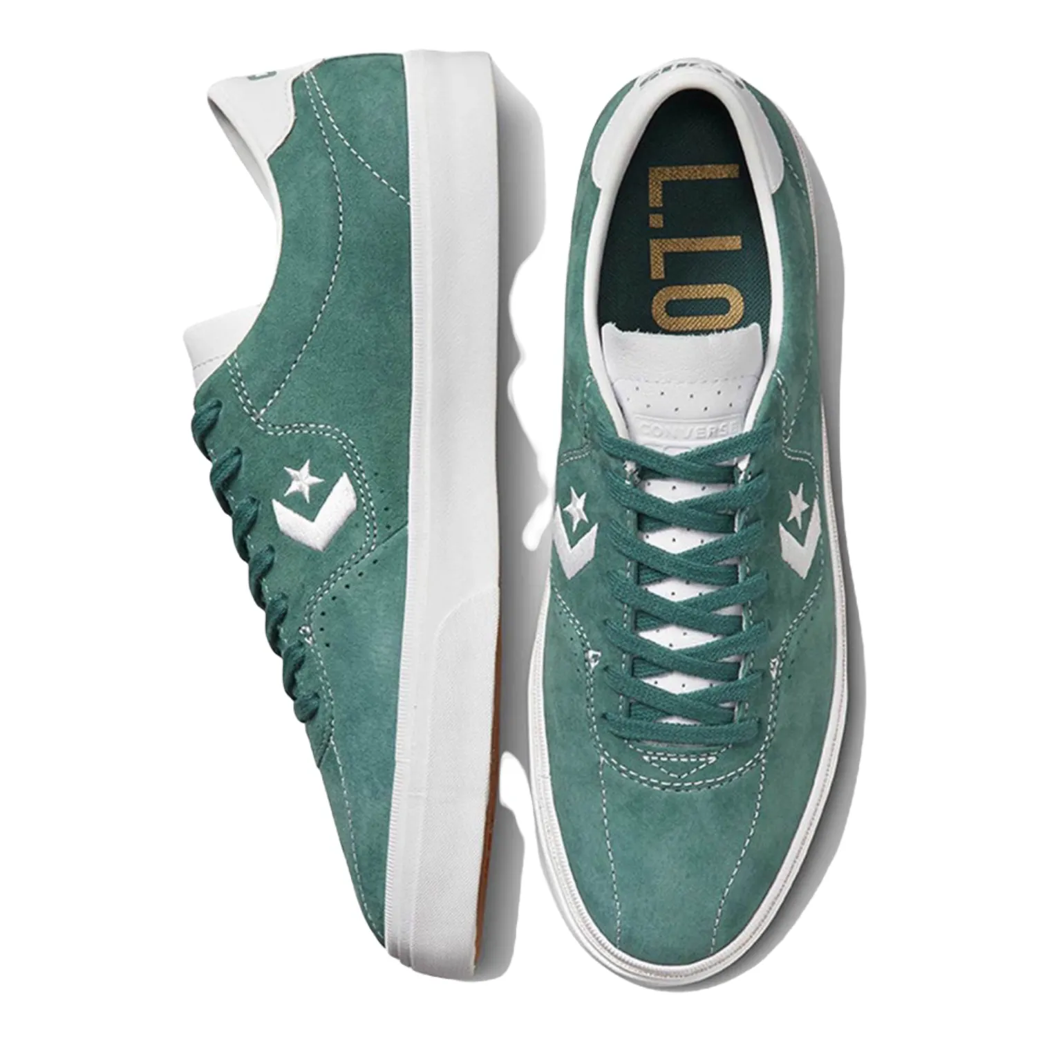 CONVERSE CONS LOUIE LOPEZ PRO SUEDE OX – FOREST PINE/STRING/WHITE
