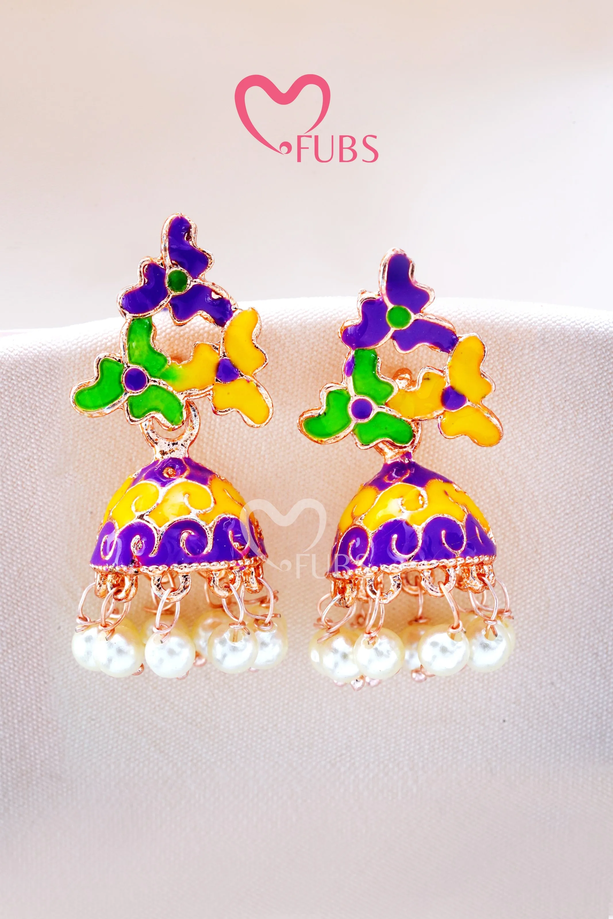 Daisy Delight Jhumkas