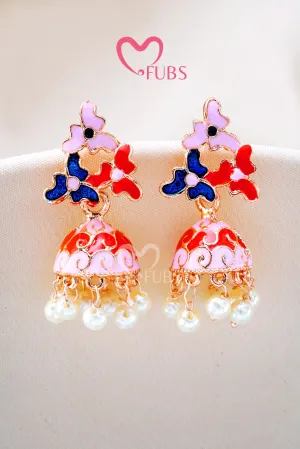 Daisy Delight Jhumkas