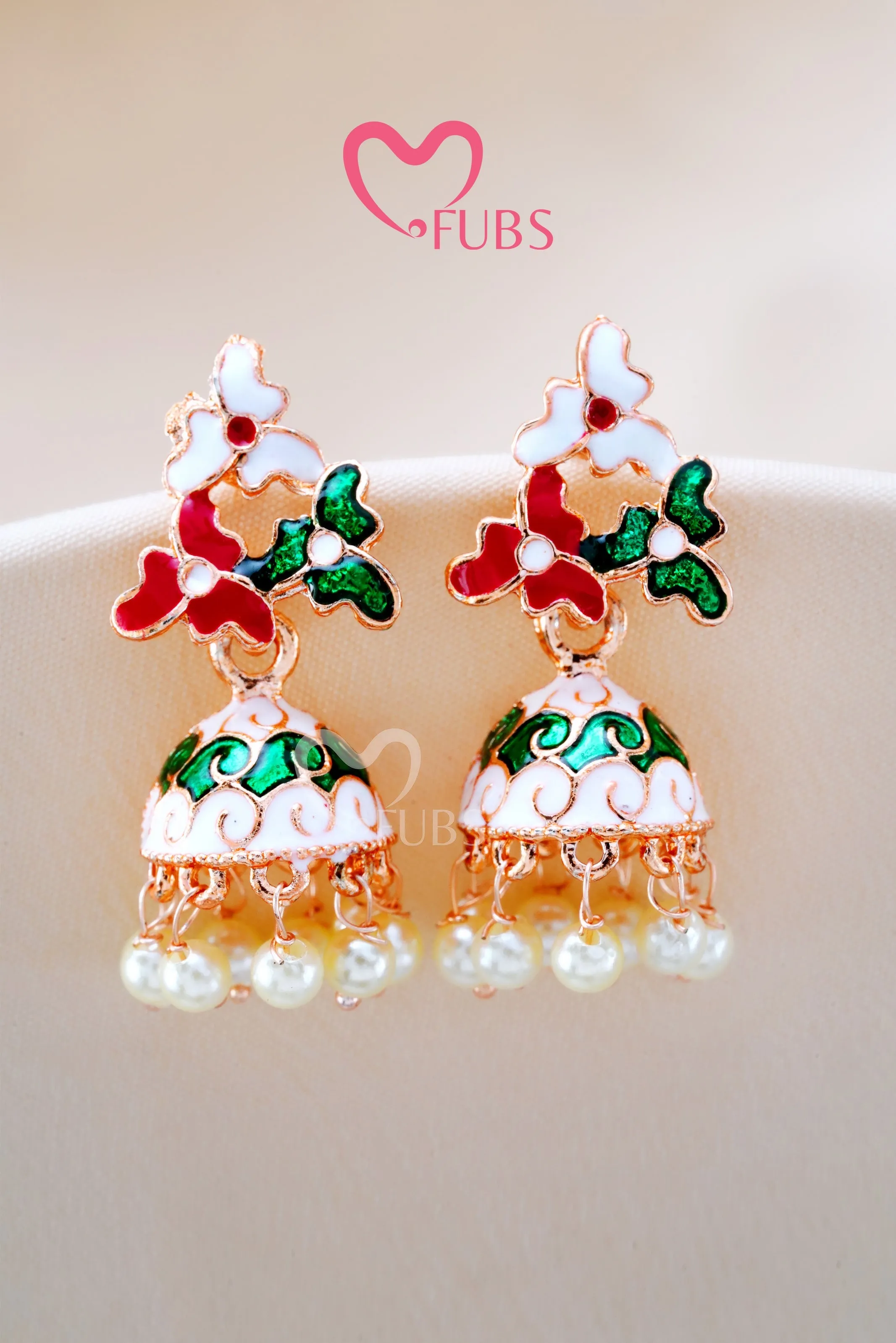 Daisy Delight Jhumkas