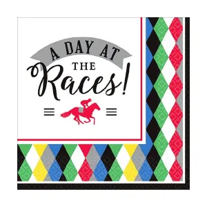 Derby Day Beverage Napkins