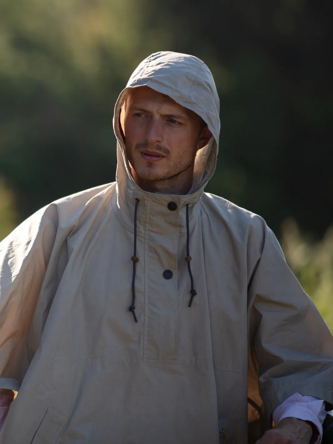 Derby Unisex Dry Wax Cape - Grey
