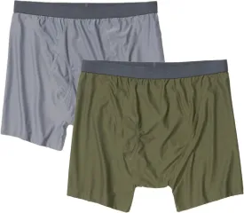 ExOfficio Men's Give-N-Go 2.0 Boxer Brief 2 Pack - Breathable Durable Easy Care Travel Underwear