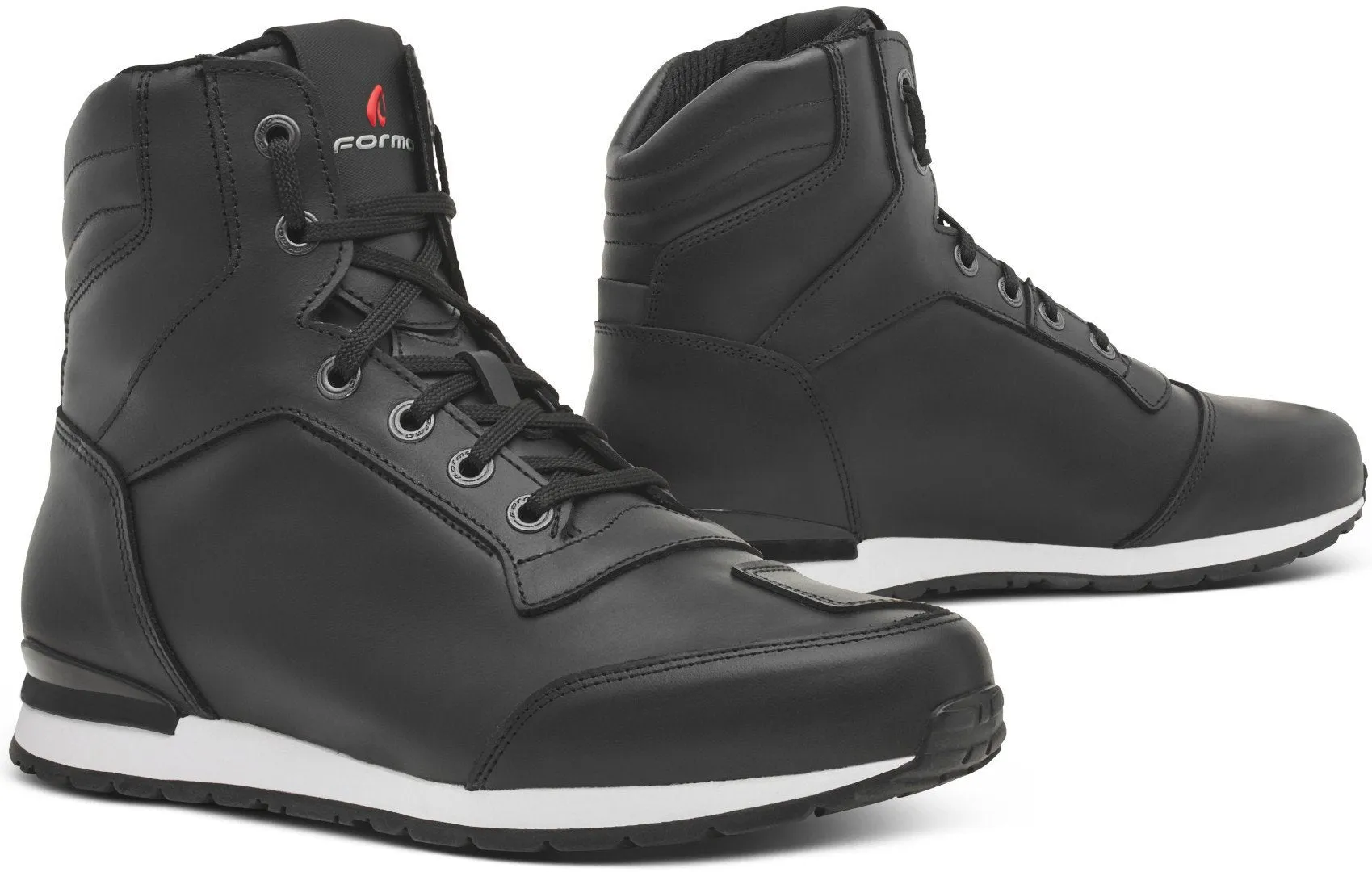 Forma One Dry Motorcycle Boots, Black/White
