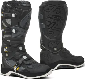 Forma Pilot Motocross Boots, Black/Navy Blue