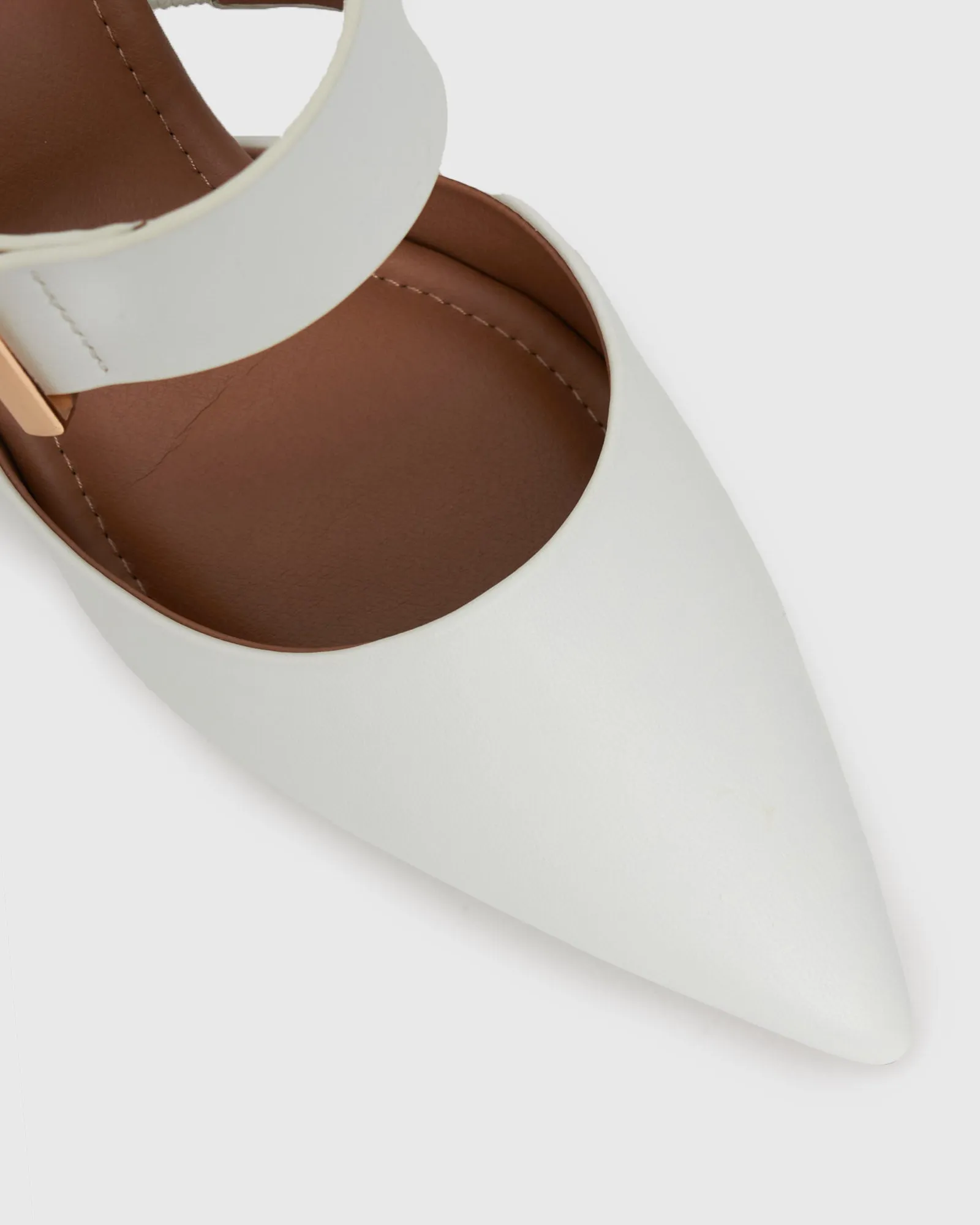 FREDDIE Vegan Point Toe Mules