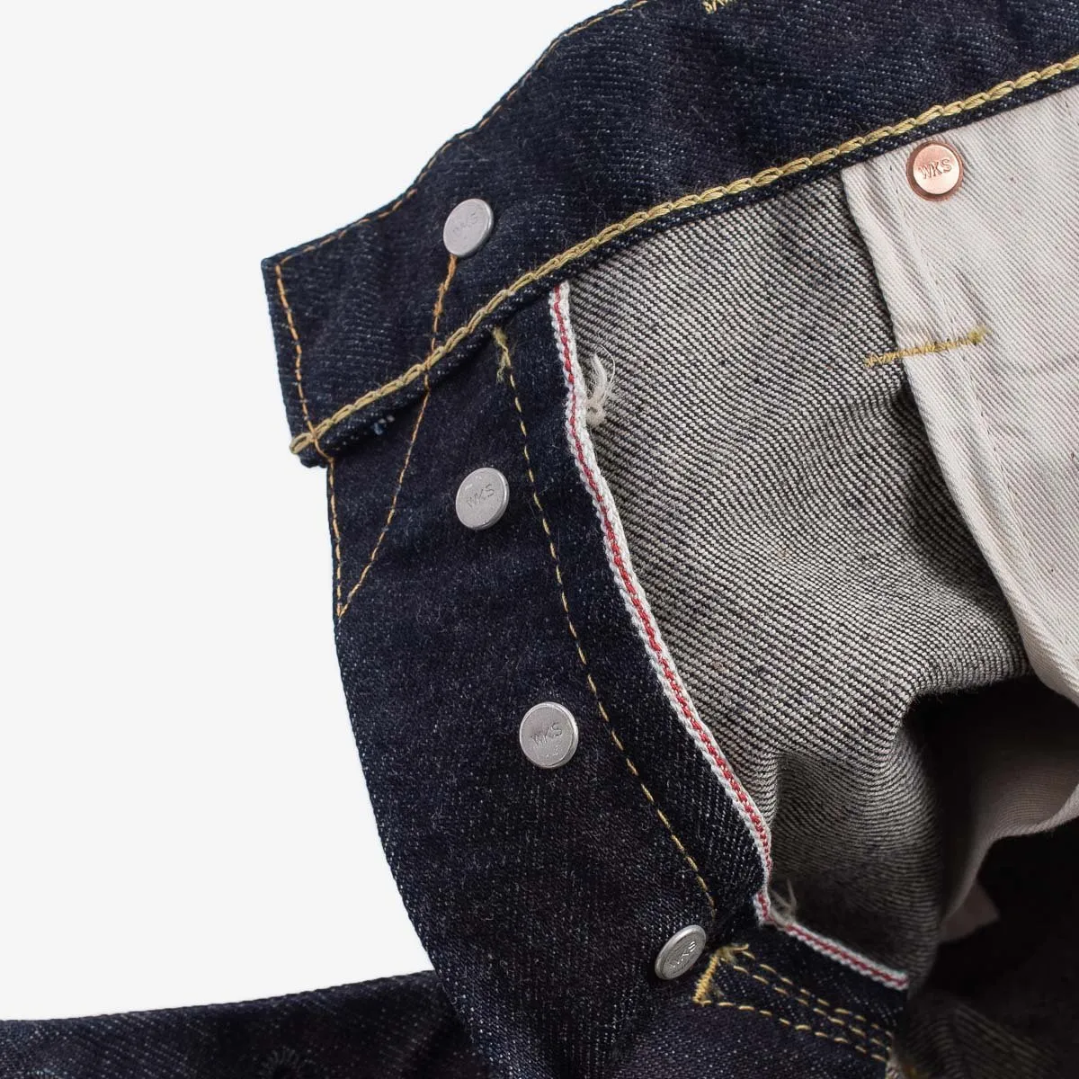 Iron Heart IH-777S-142 14oz Selvedge Denim Slim Tapered Jeans - Indigo