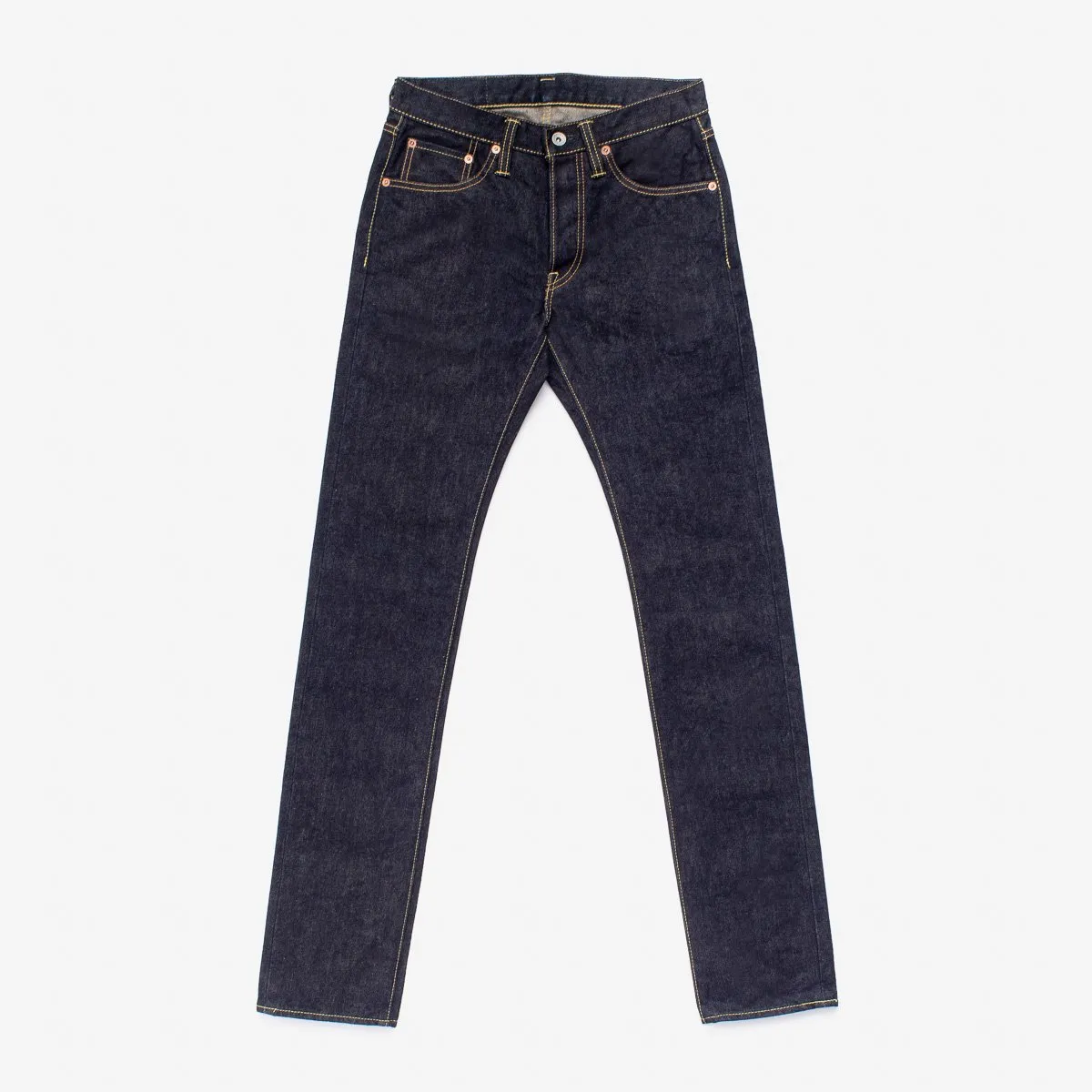 Iron Heart IH-777S-142 14oz Selvedge Denim Slim Tapered Jeans - Indigo