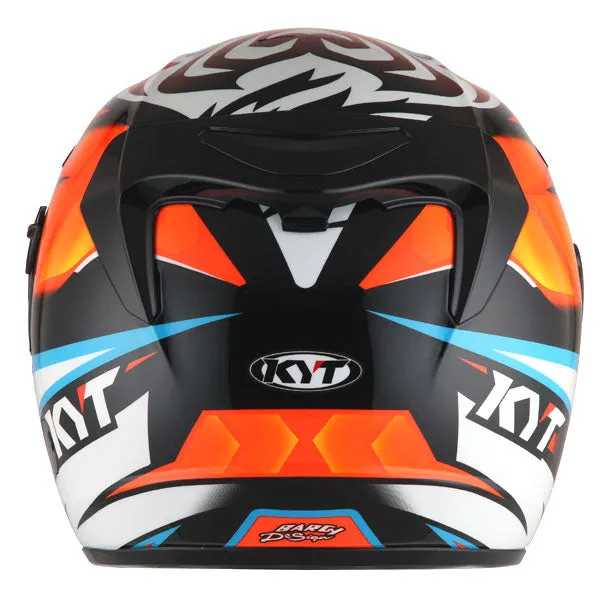 KYT Motorcycle Sunvisor Helmet AXEL BASSANI