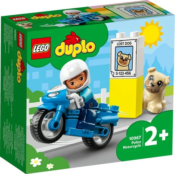 Lego Duplo Police Motorcycle 10967