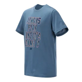New Balance Boys Chambray Short Sleeve Graphic Tee