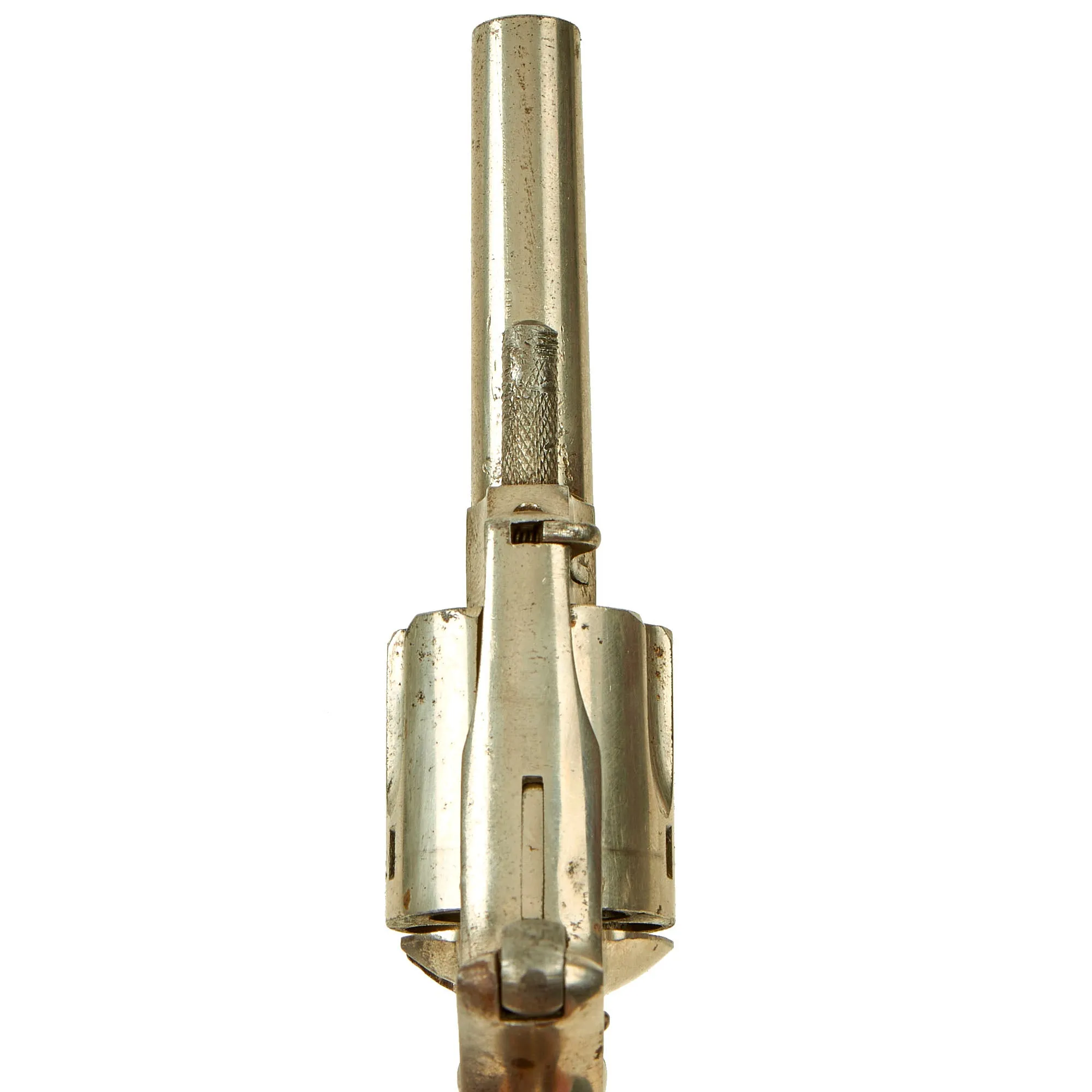Original U.S. Hopkins & Allen "Ranger No. 2" Nickel Plated Revolver in .32 Rimfire - Matching Serial 1935