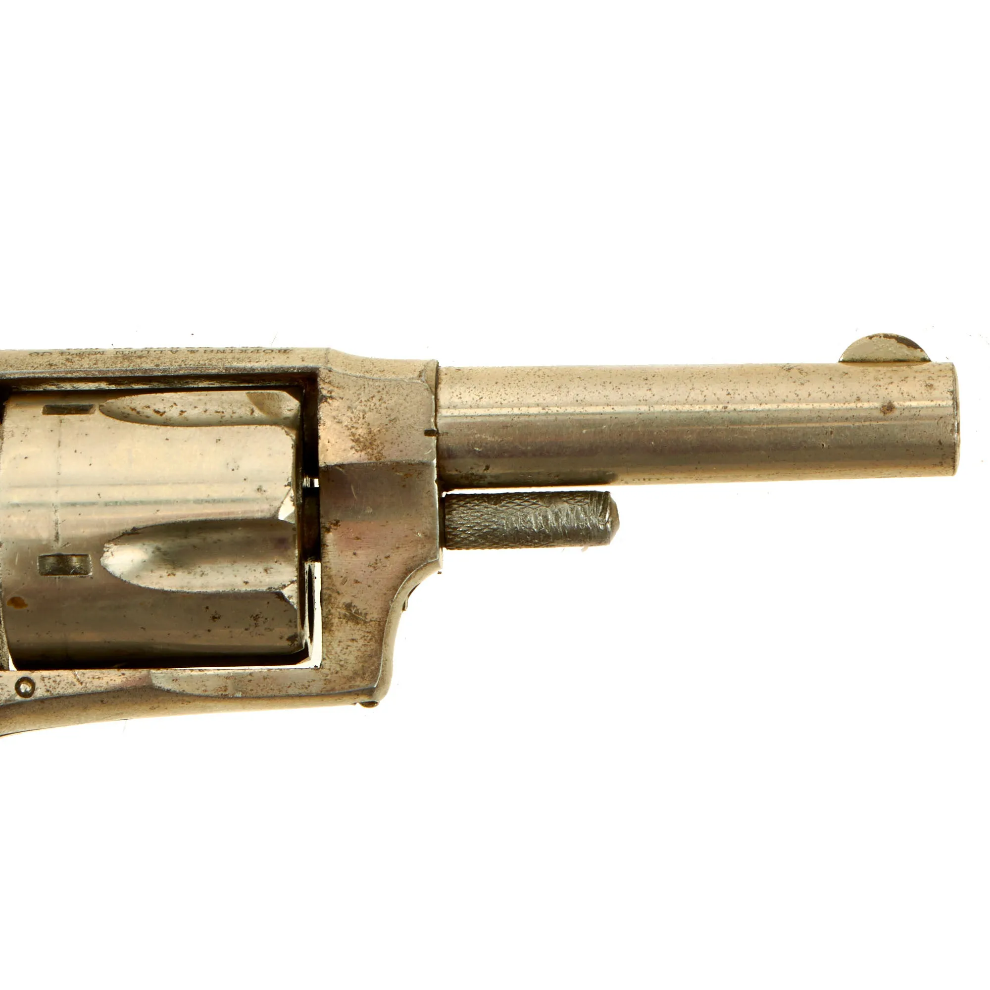 Original U.S. Hopkins & Allen "Ranger No. 2" Nickel Plated Revolver in .32 Rimfire - Matching Serial 1935