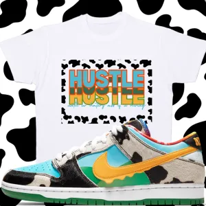 "Hustle Chunky Dunk" T-shirt to Match Ben Jerry ice Cream Chunky Dunks