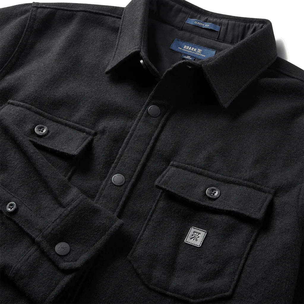 ROARK NORDSMAN BLACK FLANNEL