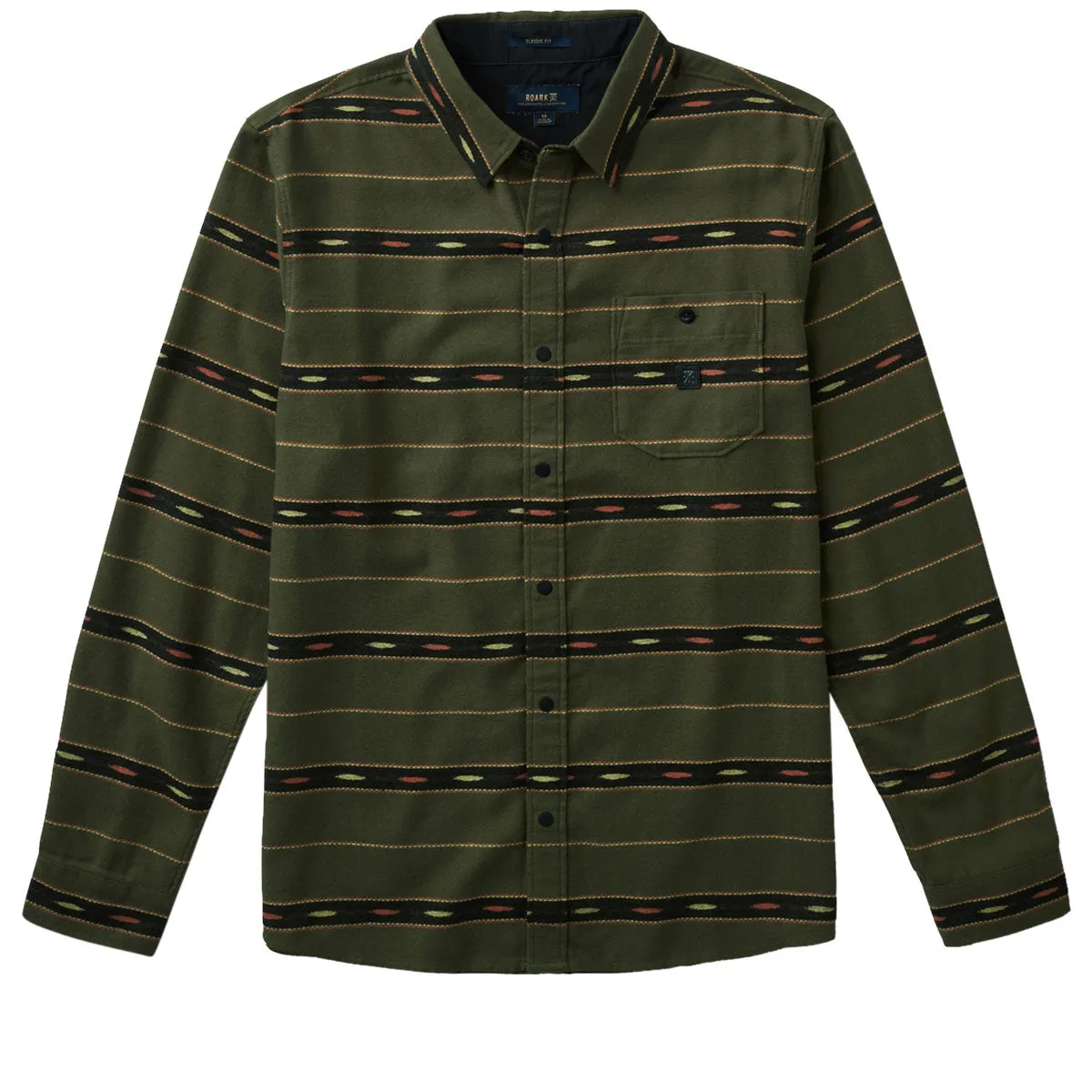 ROARK NORDSMAN FLANNEL LIGHT ANTICO  MILITARY