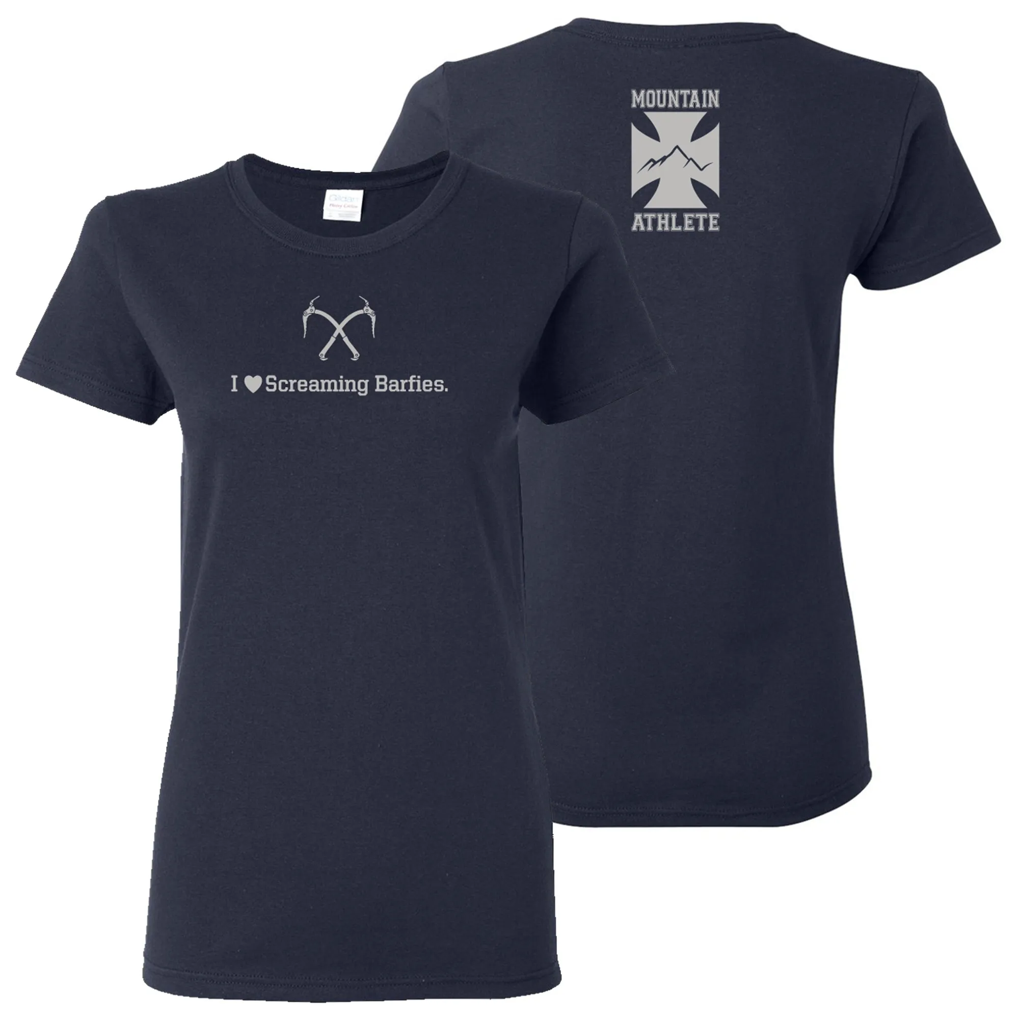Screaming Barfies Ladies - Navy