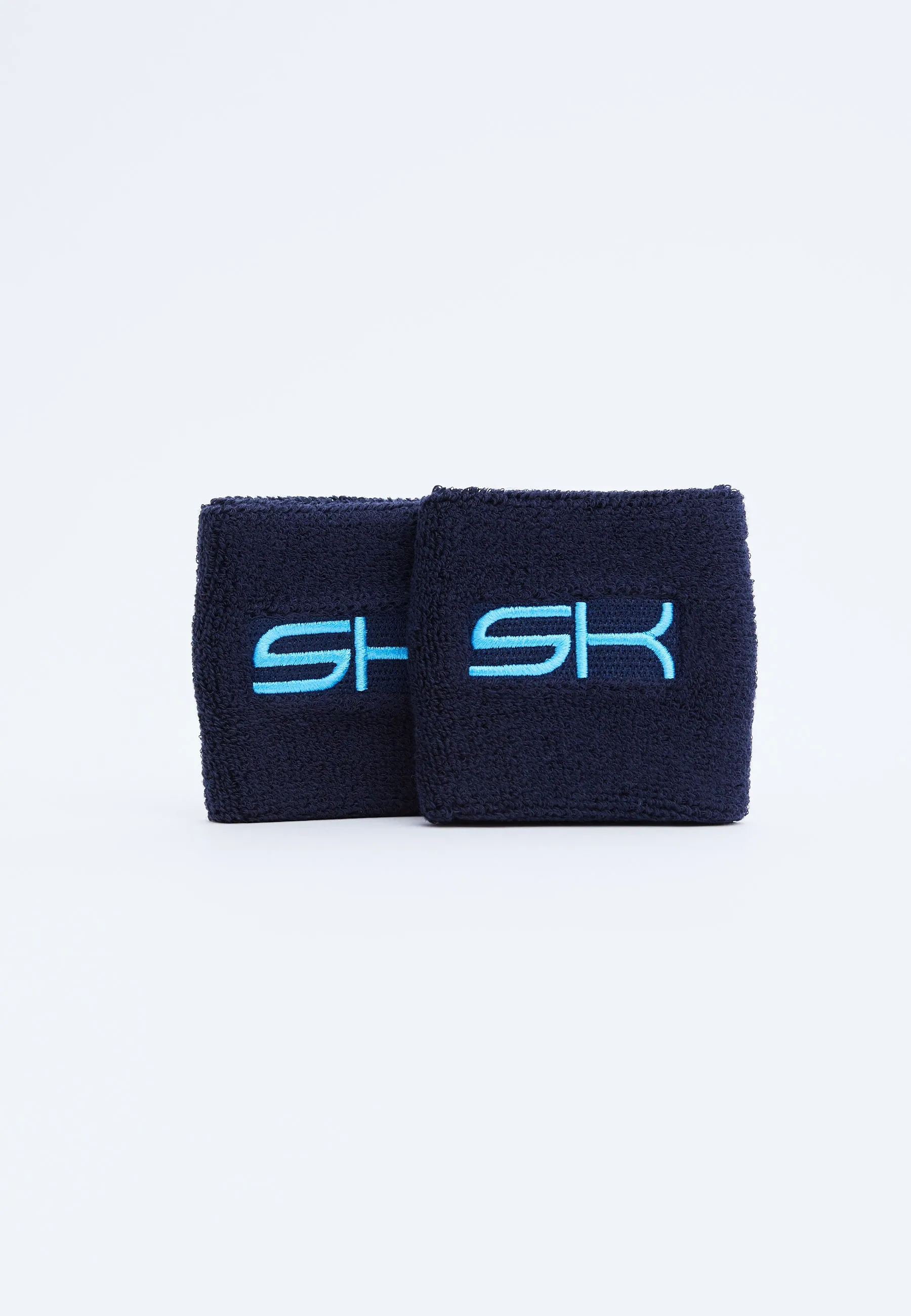 Tennis Wristbands small, 2 pcs, navy blue