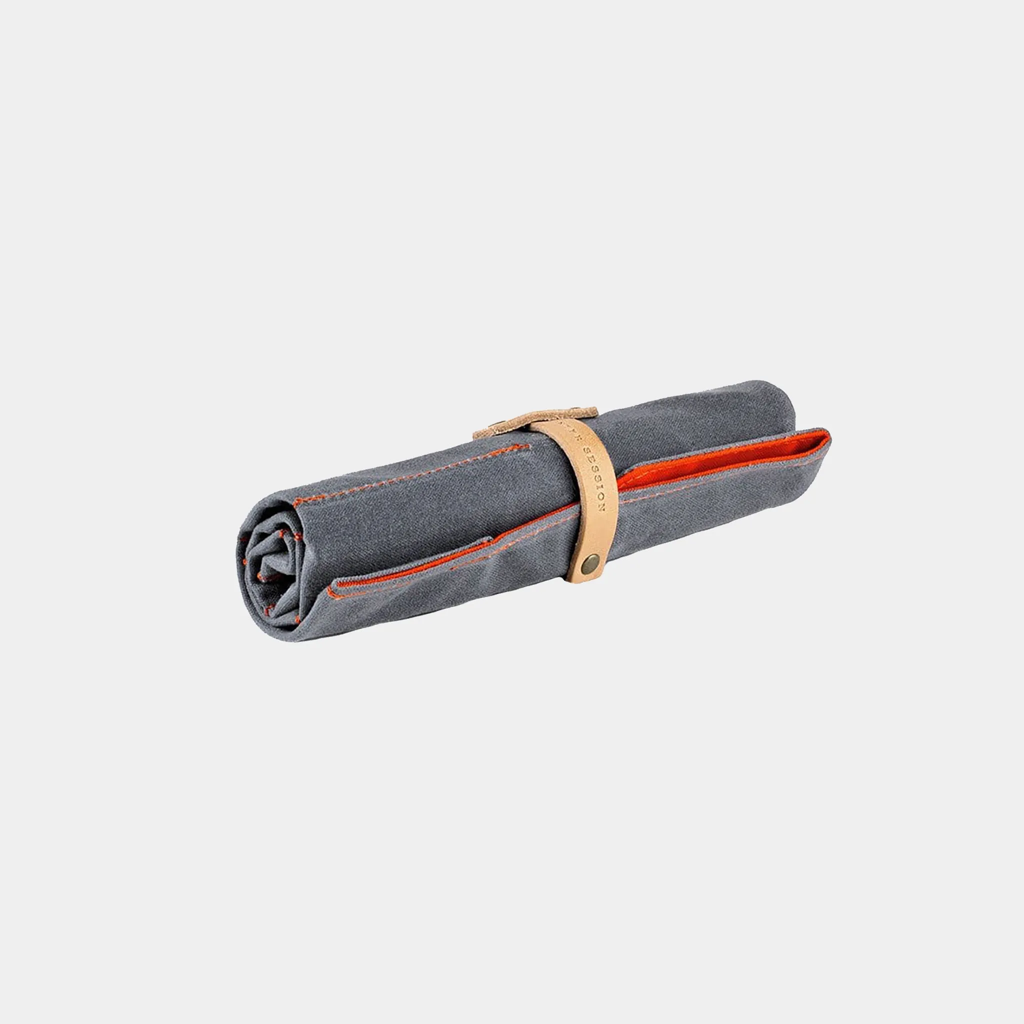 Waxed Canvas Pencil Roll Up