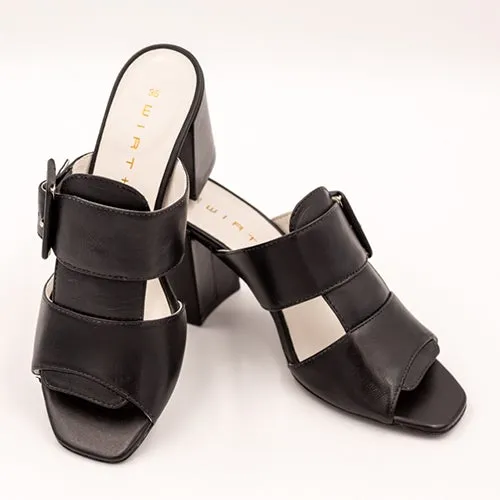 Wirth Duomo Heeled Sandal (Women) - Preto